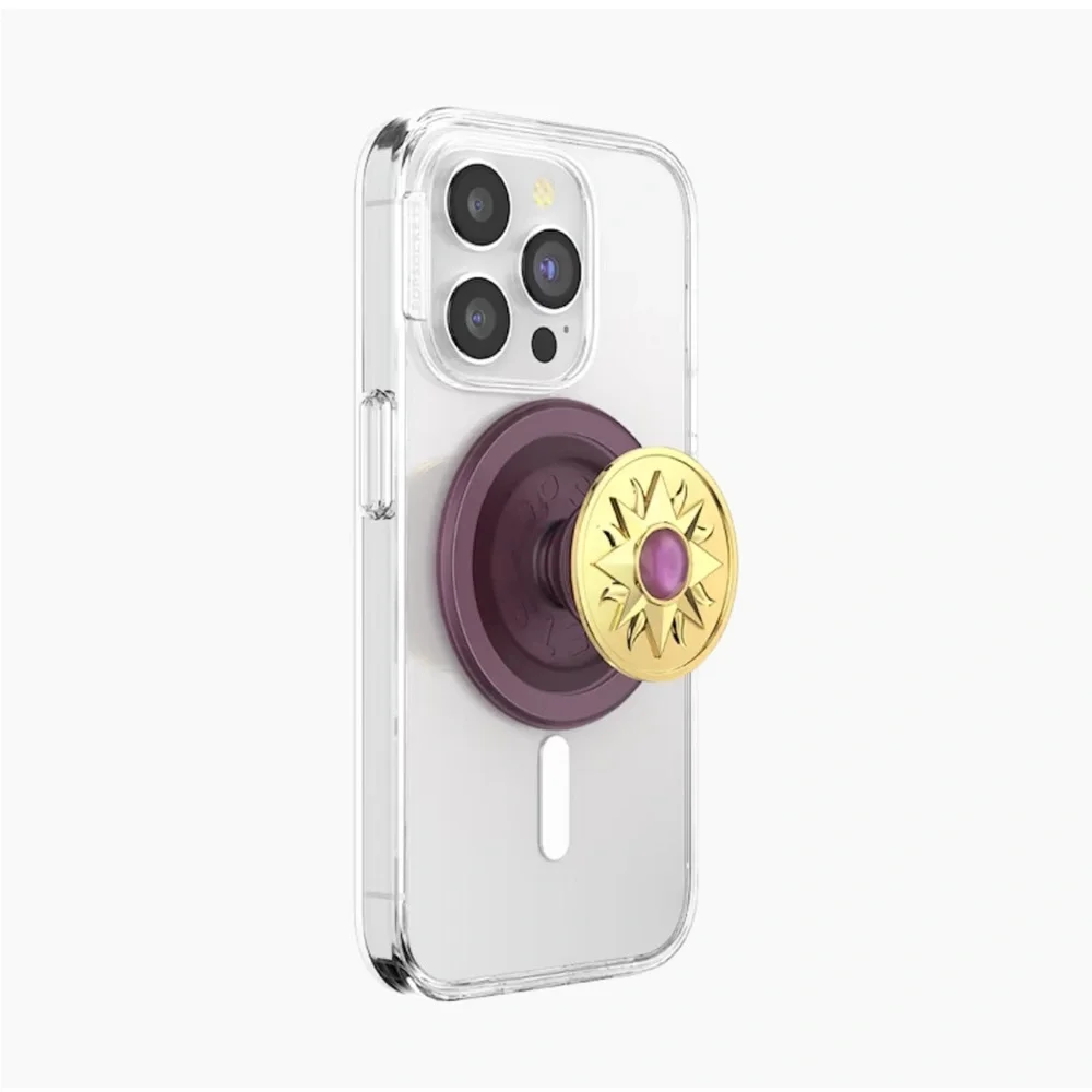 Enamel Sun Jewel Mauve MagSafe PopGrip PopSocket